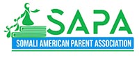 Somali American Parent Association logo